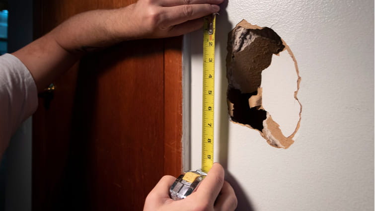 Cómo tapar agujeros en la pared