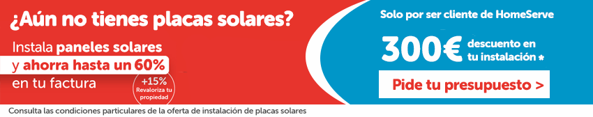 Oferta de instalación de paneles solares | HomeServe